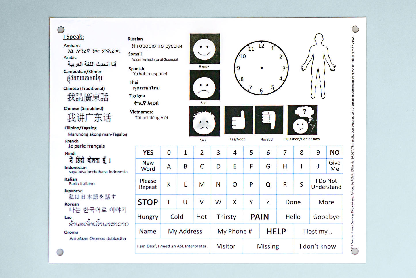 Printed Materials Bundle
