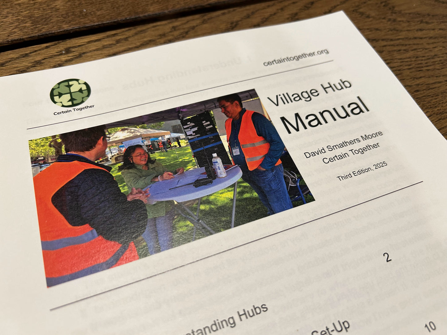 Village Hub Manual (3rd Edition), by David Smathers Moore