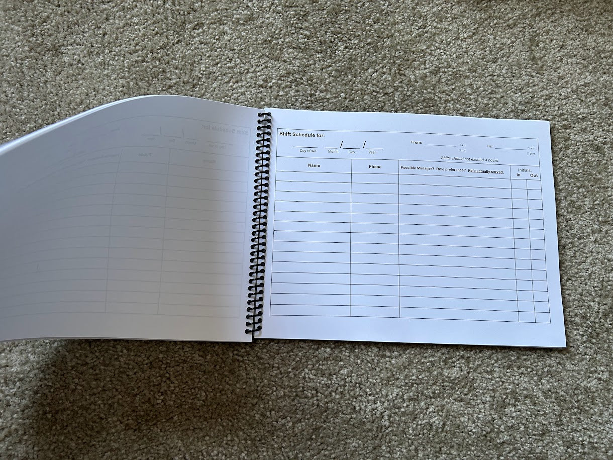 Hub Scheduling Book