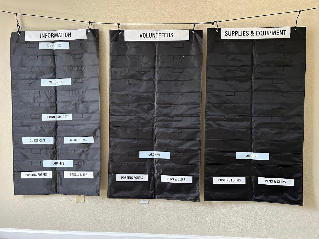 Labels for Hanging Organizers