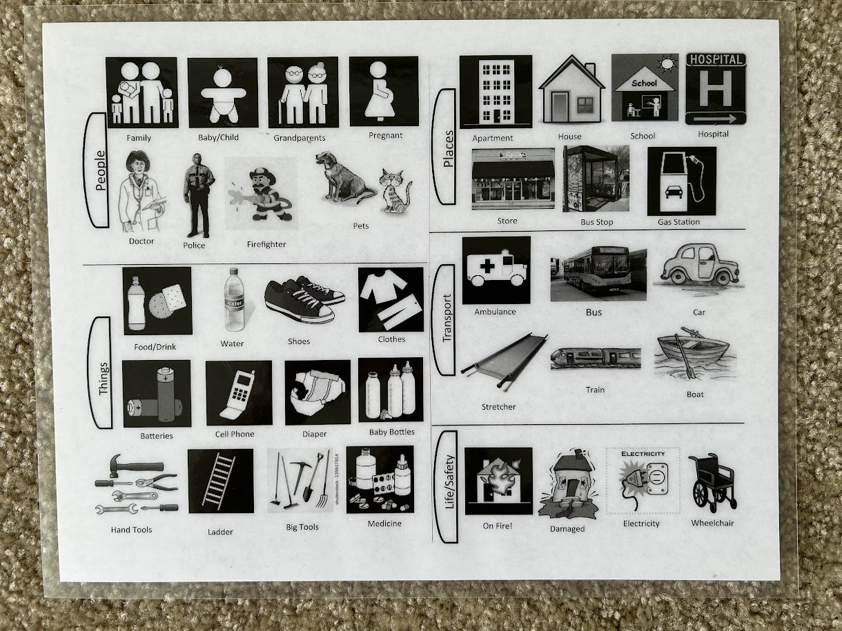Printed Materials Bundle (does NOT include the hanging organizers, credential holders/lanyards that appear in photos!)